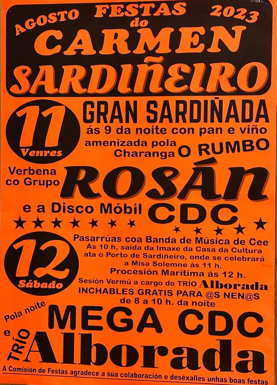 festas de sardineiro 2023