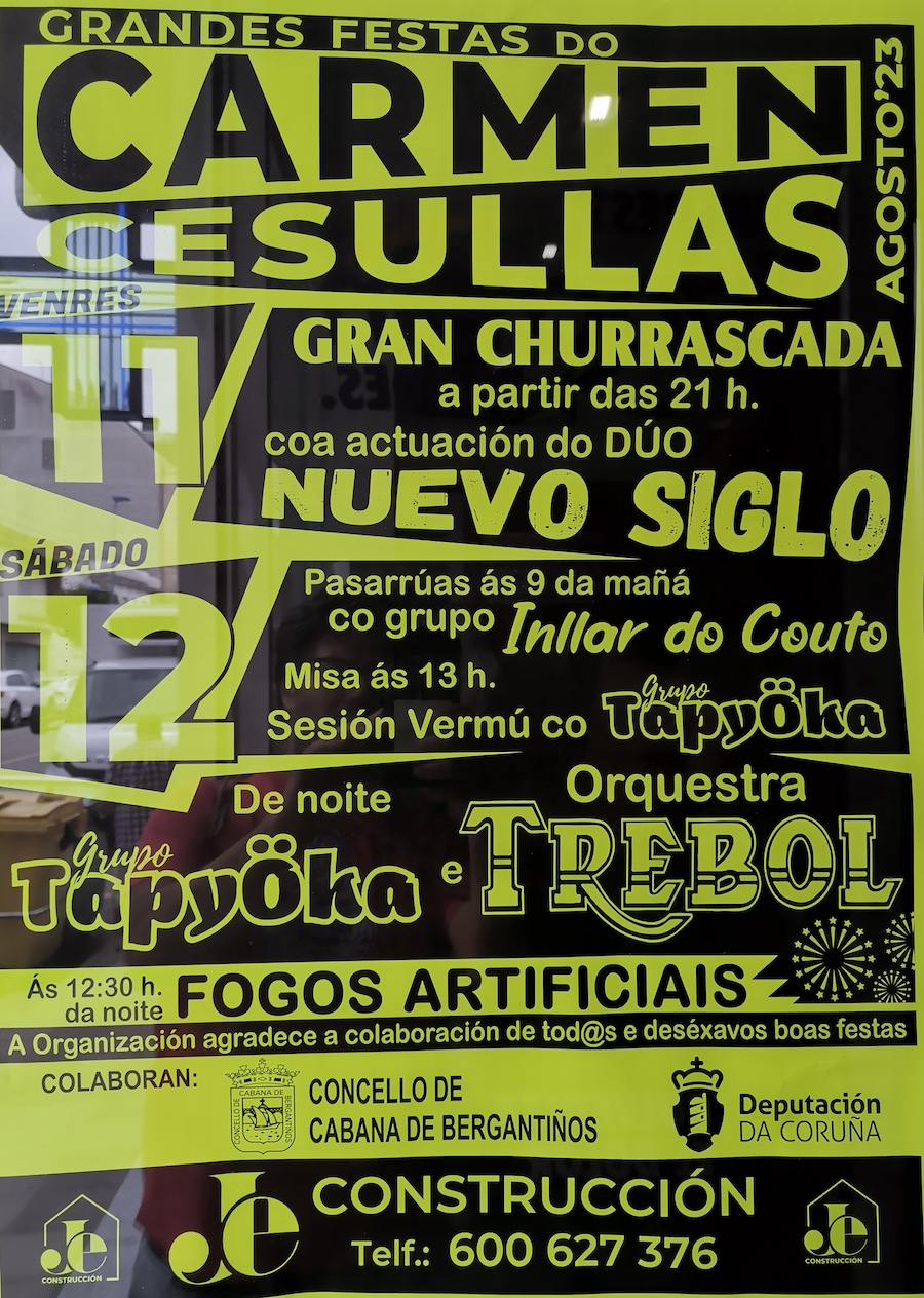 Festas do Carme de Cesullas