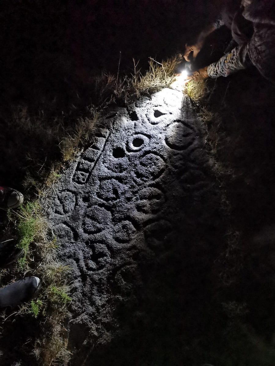 Petroglifos da Fieiteira en Corme 1