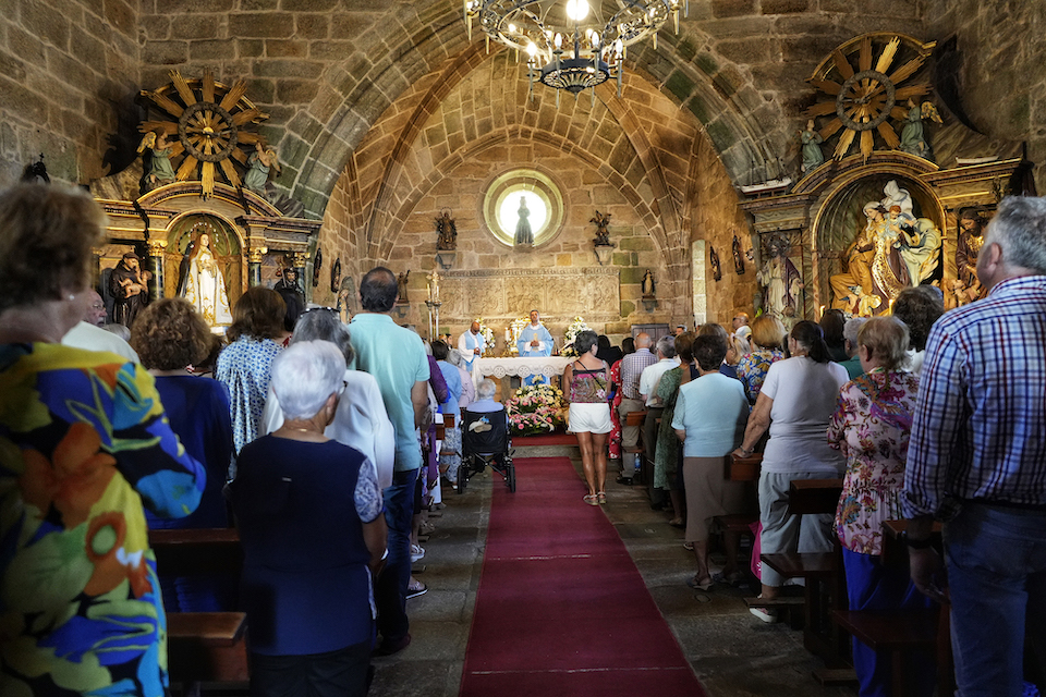 Naufraxio de Laxe 2023 igrexa