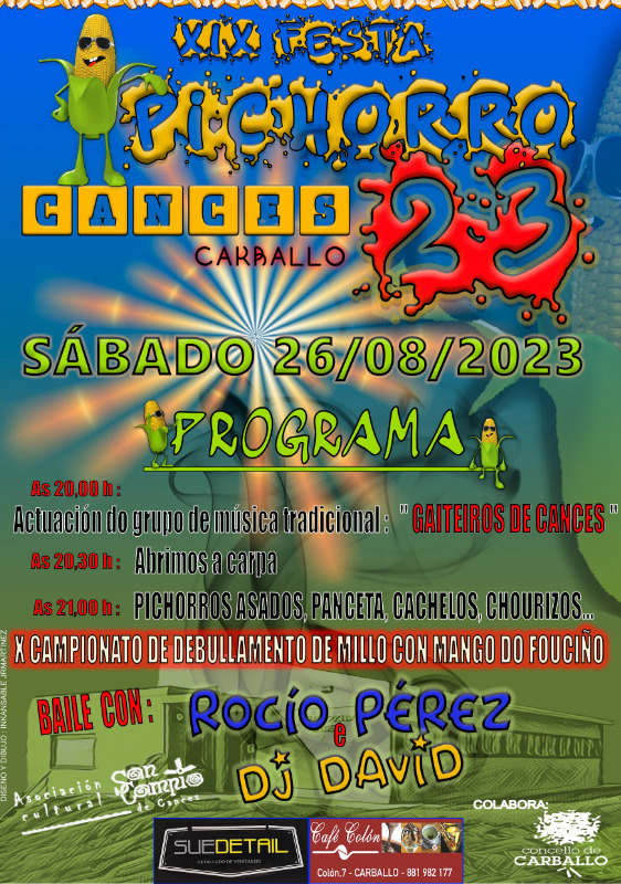 Festa do Pichorro de Cances 2023