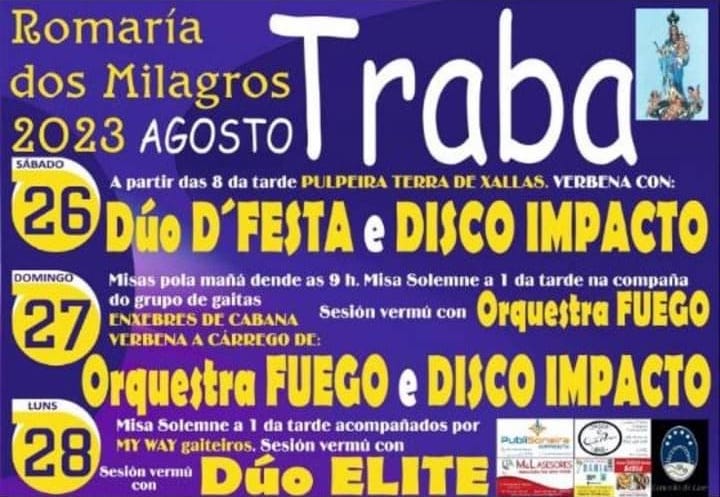 Romaria dos Milagros de Traba 2023