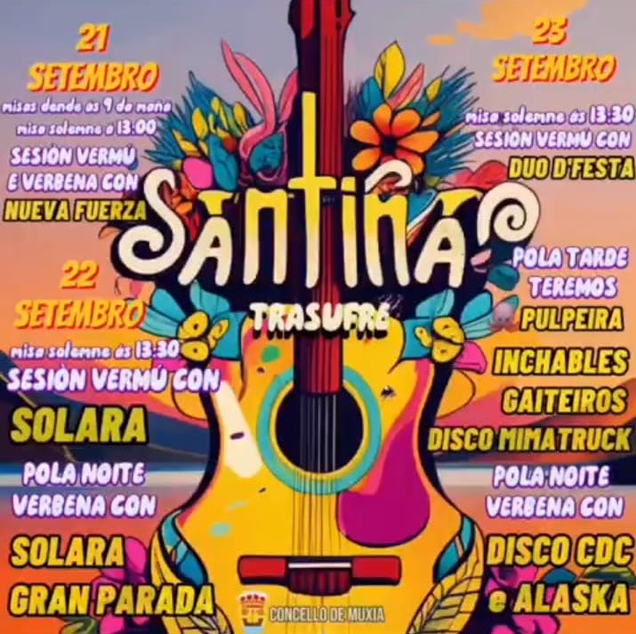 Festas da Santina de Trasufre 2023