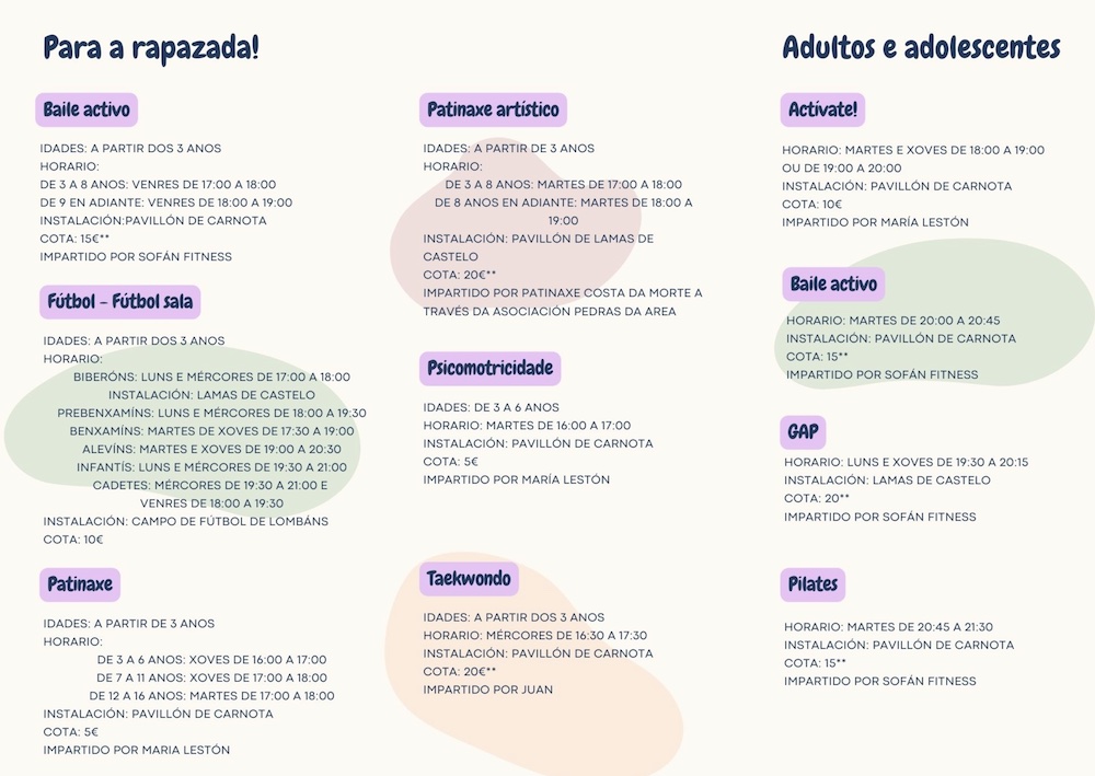 Programa Actividades Deportivas Carnota 23-24 2