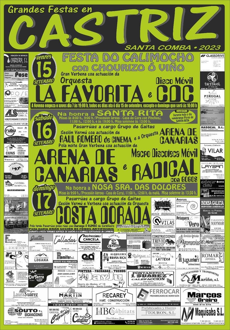 Festas de Castriz 2023