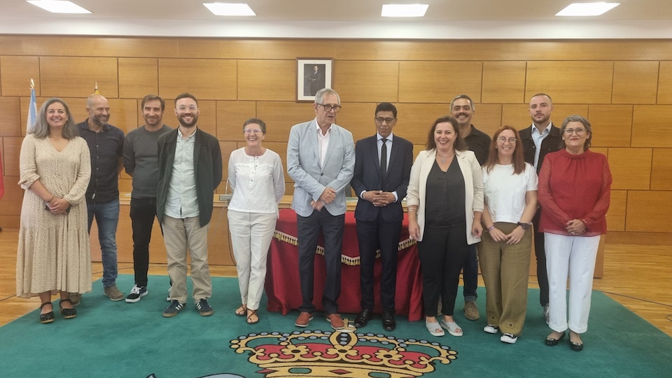 Ana Miranda visita Carballo