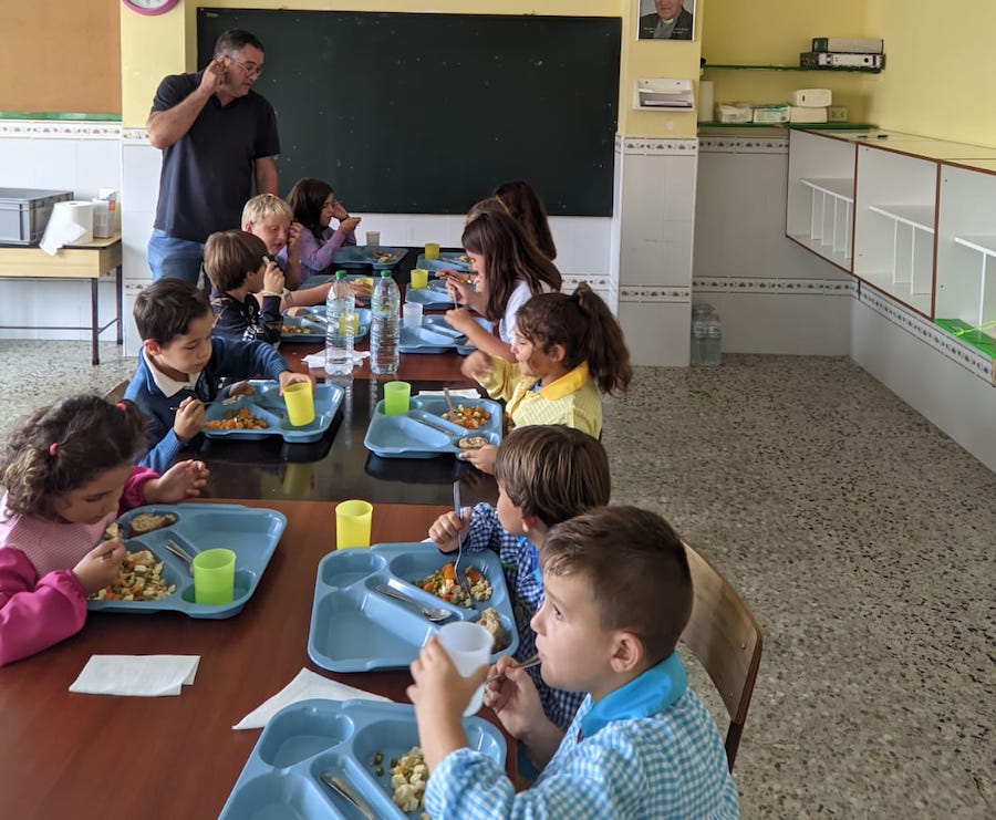 Comedor do colexio de Fisterra 2