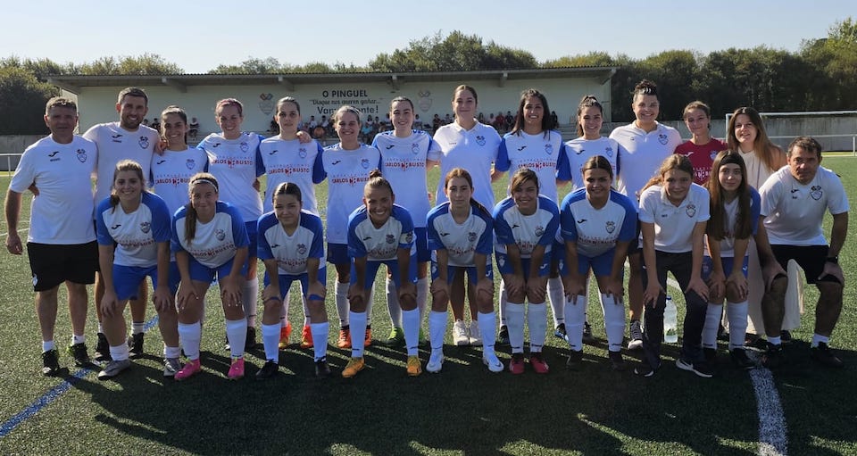 11 do Ponteceso feminino no Pinguel