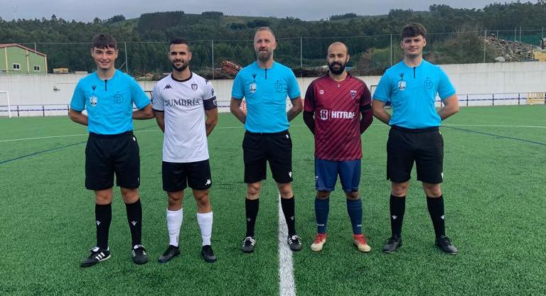 Dumbria-Cruces capis e David Cancela