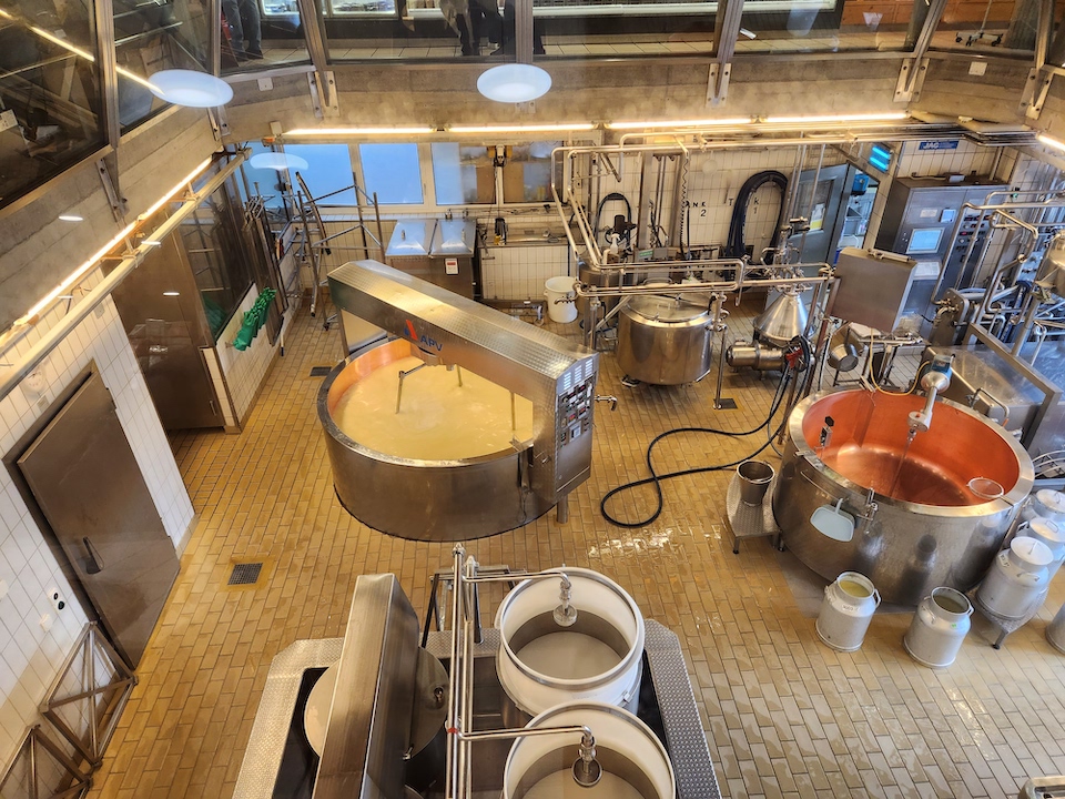 Fabrica de Queixos Emmental-Suiza