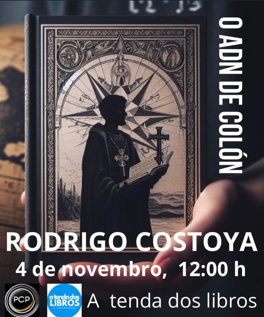 Rodrigo Costoya na Tenda dos Libros