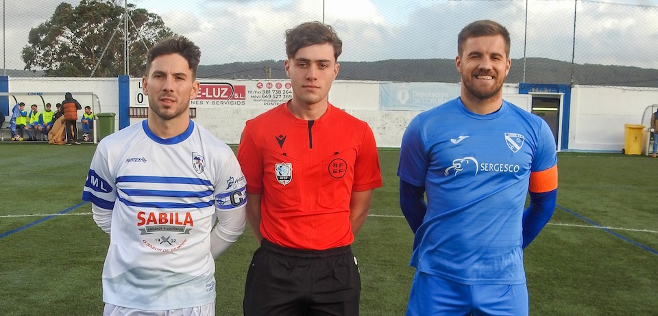 Riki e Lucas Capis do Louro e Corme co colexiado Diego Vazquez-Foto-Fin Lema