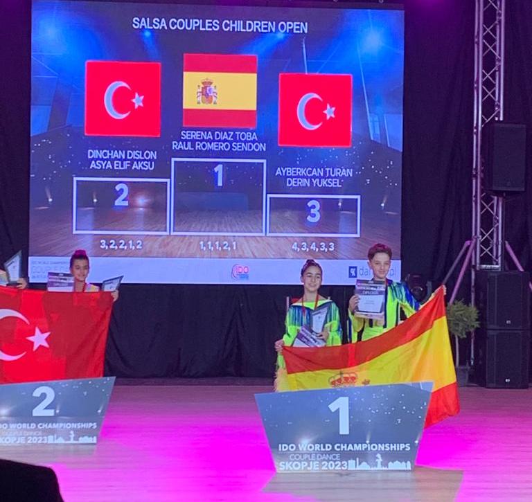 Serena Diaz e Raul Romero no Mundial de Baile Moderno Arte e Movemento