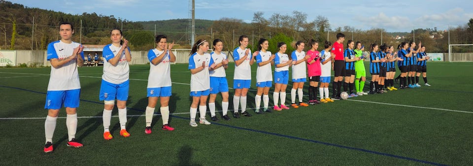 Ponteceso e Cabana feminino no Pinguel