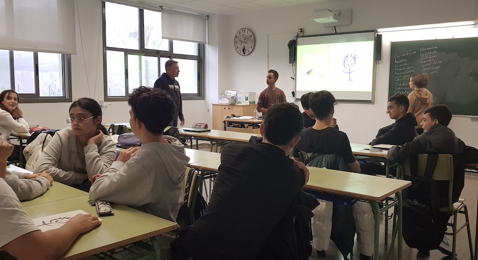 Activismo no iES Ponte do Porto Agareso