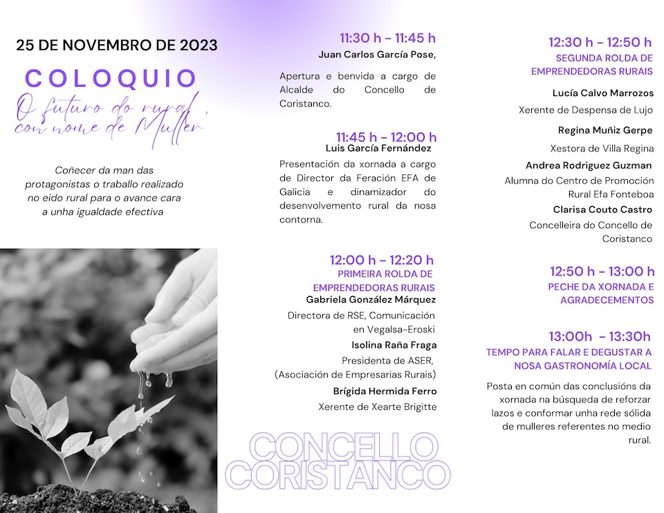 25N en Coristanco-Programa 2023