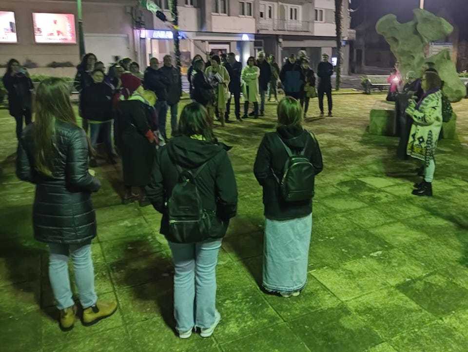 Concentracion Sonlila en Carnota 25N 2023 2