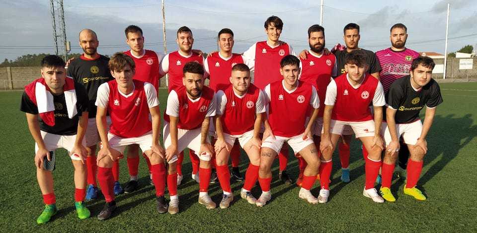 Plantel do SD Ameixenda en Xavina