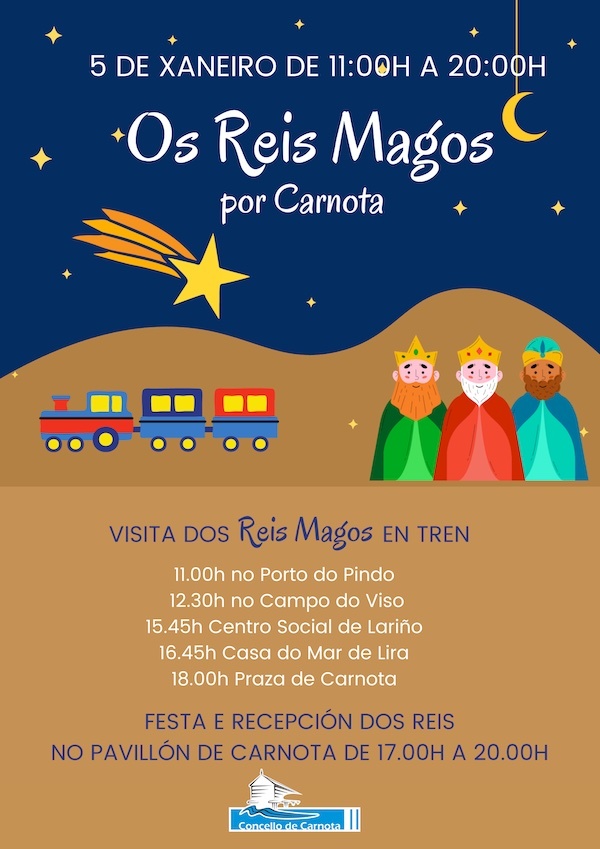 CABALGATA DE REIS Carnota 2024