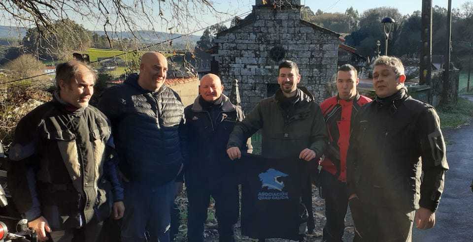 Asociacion Quad Galicia limpando a Via Celtica 2