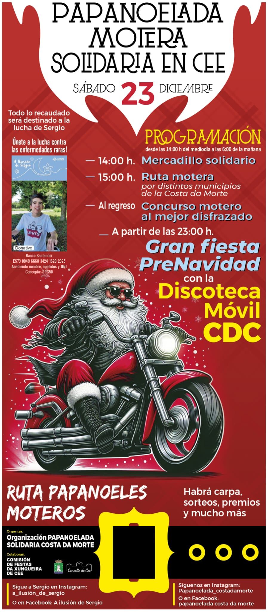 Papanoelada Moteira Cee 2023 carte