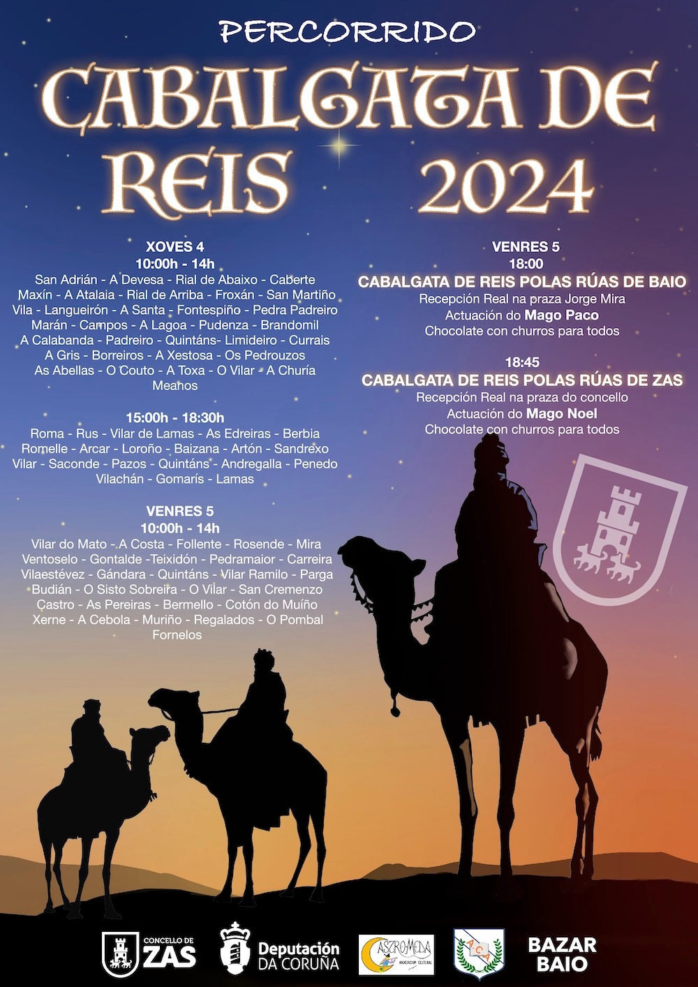 Cabalgata 2024 Zas
