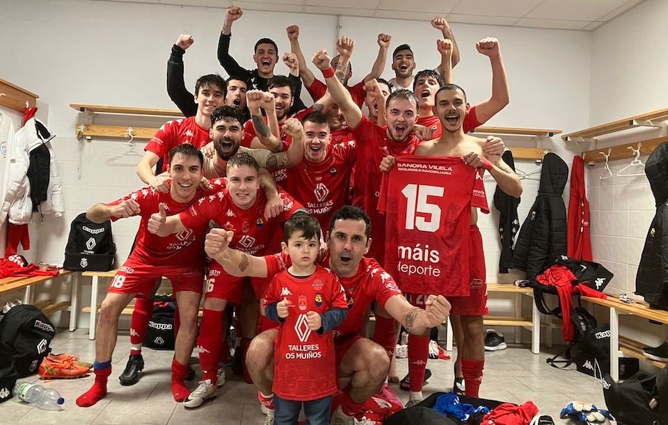 Muxia tras vencer en Corme