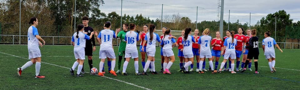 Ponteceso-Bergantinos B liga da Costa feminina