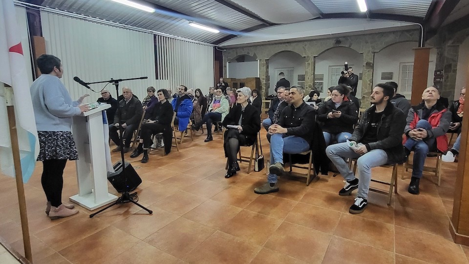 Mitin BNG en Ponteceso