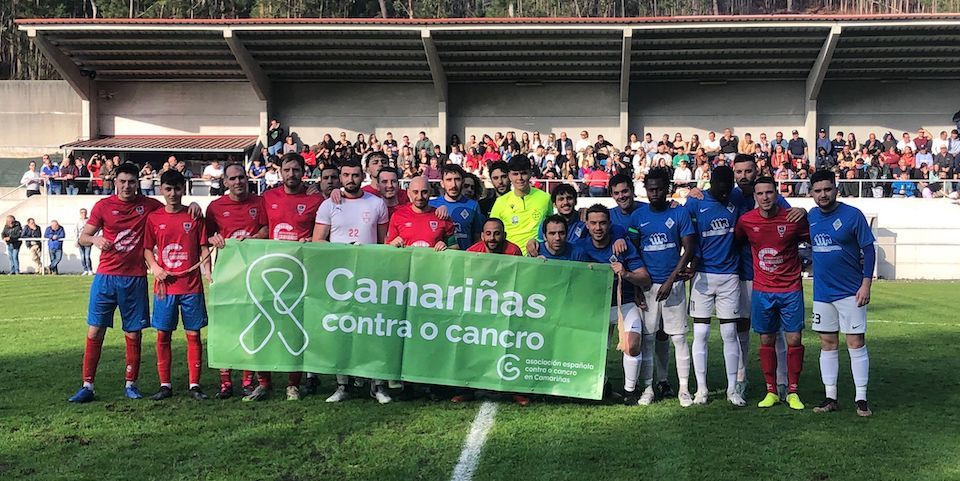 Porteno e Camarinas no derbi  solidario da Grixa