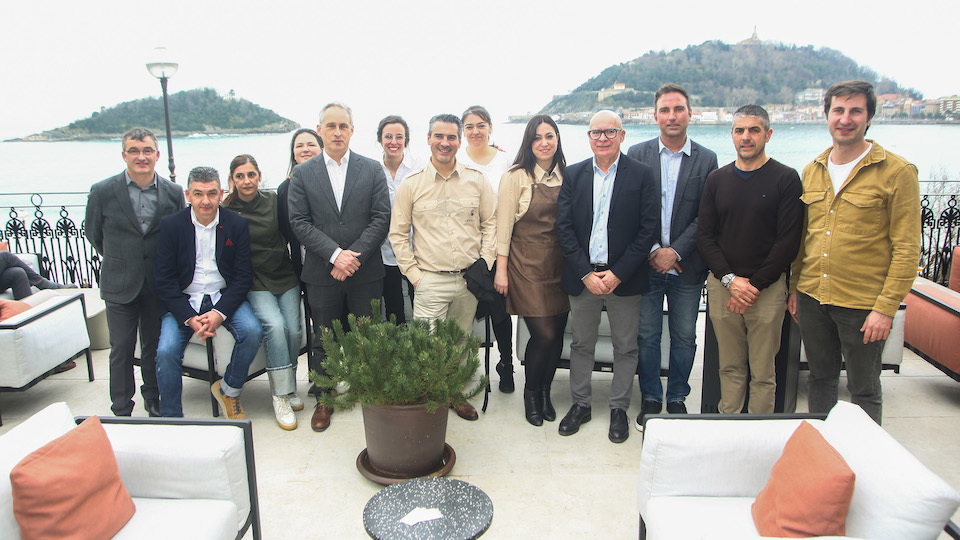 Foto grupo produtores Deputacion da Coruna en Donosti