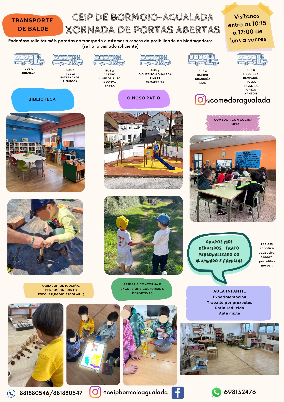 Xornada de Portas Abertas do CEP Bormoio Agualada