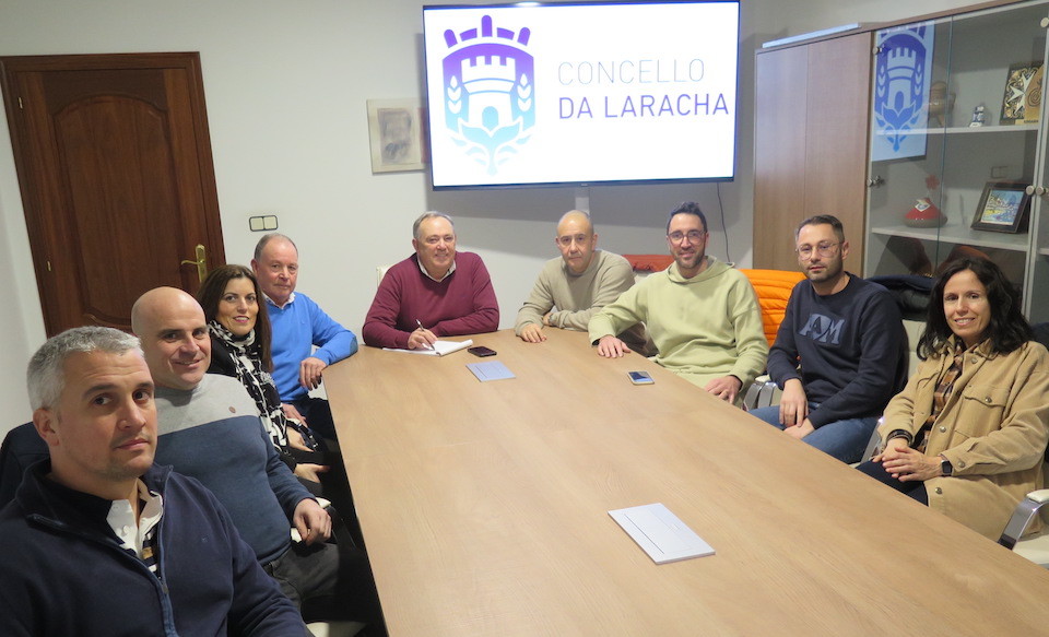 Recepcion municipal Club Xuventude Laracha