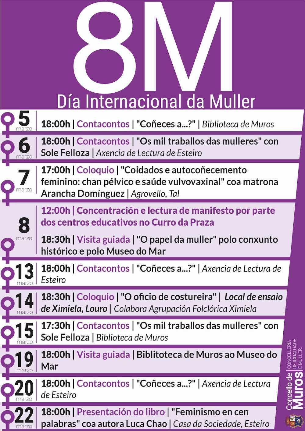 Programa 8M Muros 2024