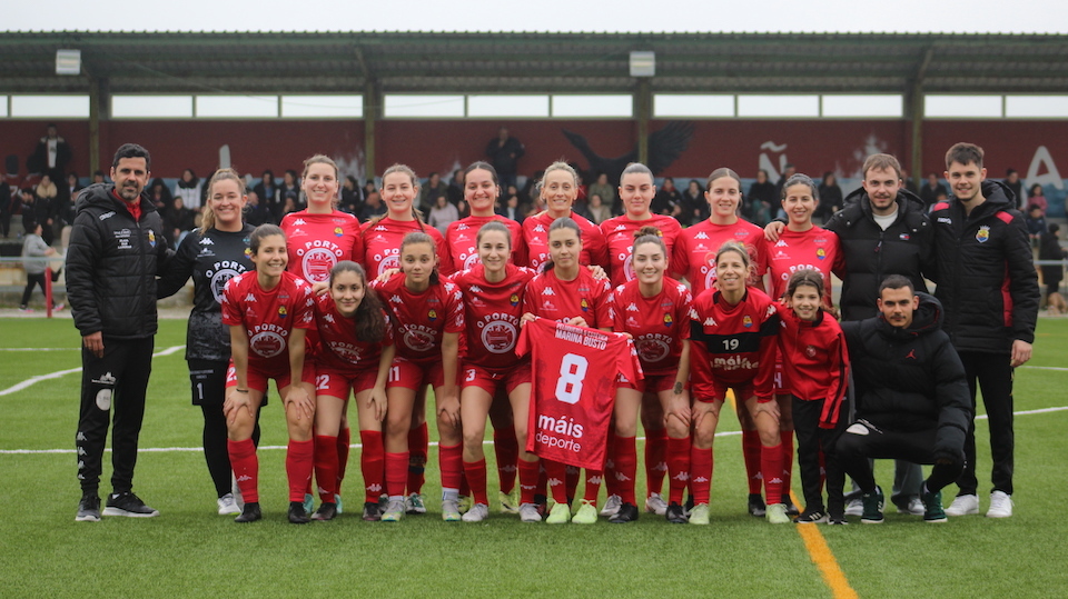 Plantel do CF Muxia feminino 23-24 en Arlina-Foto-Marina Busto