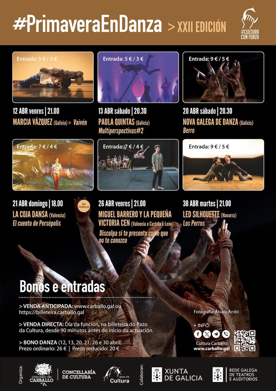 Programa Primavera en Danza Carballo 2024