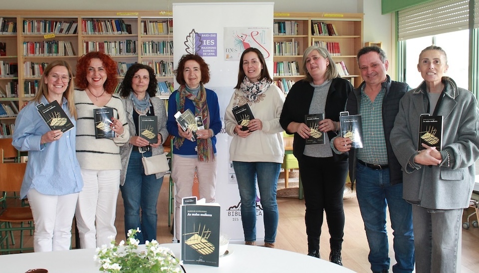 Marilar Alexandre no Club de Lectura do IES de Baio2