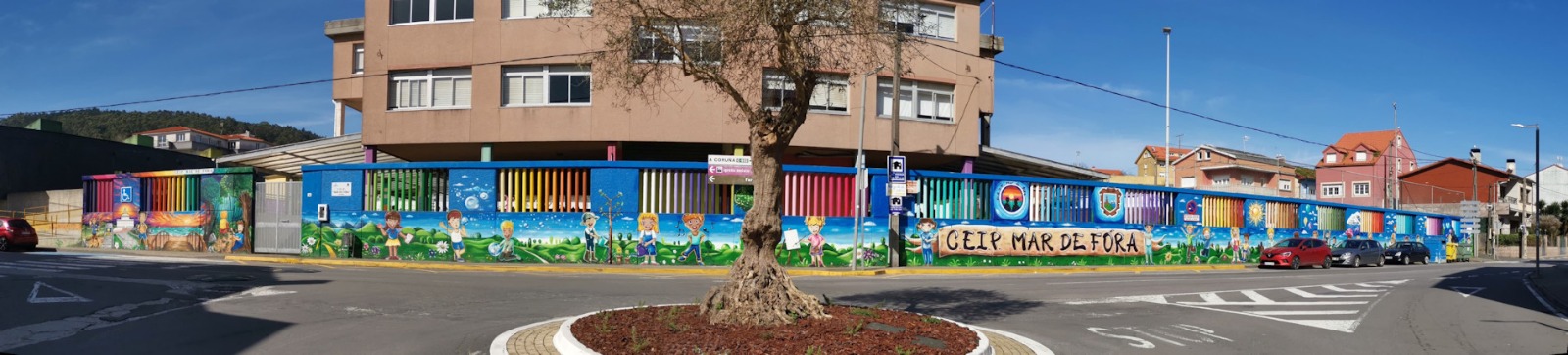 Mural CEIP Mar de Fora Fisterra