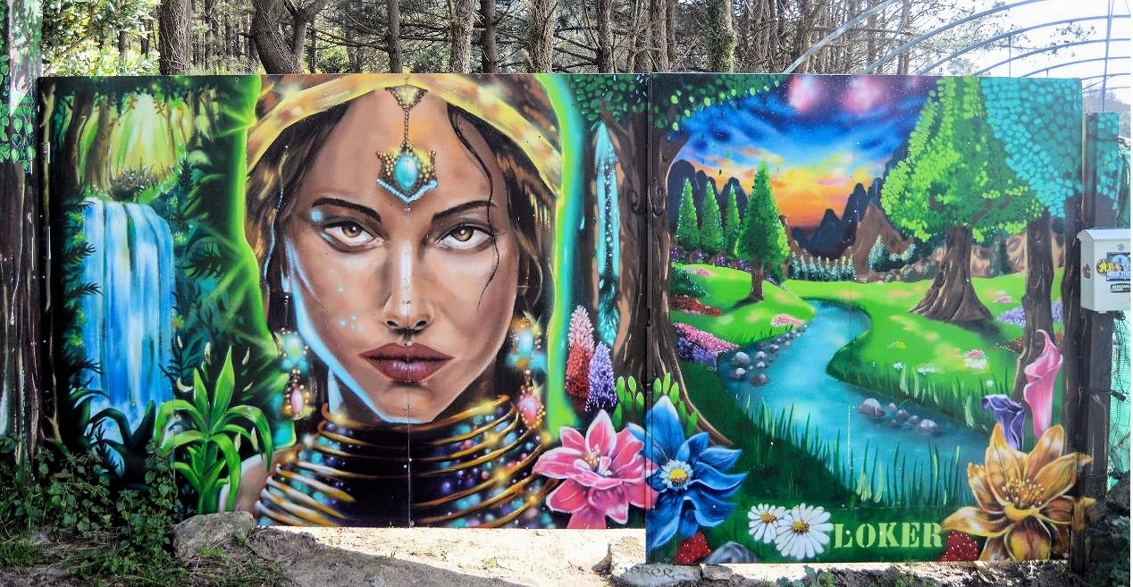 Mural Fisterra Locker