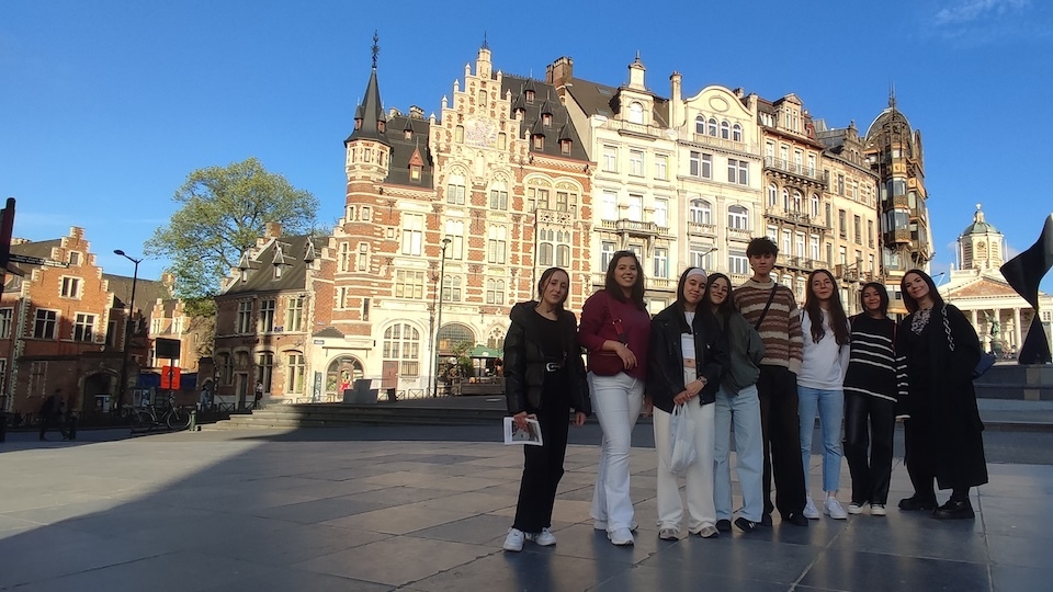 IES Eduardo Pondal en Ponteso en Belxica 2