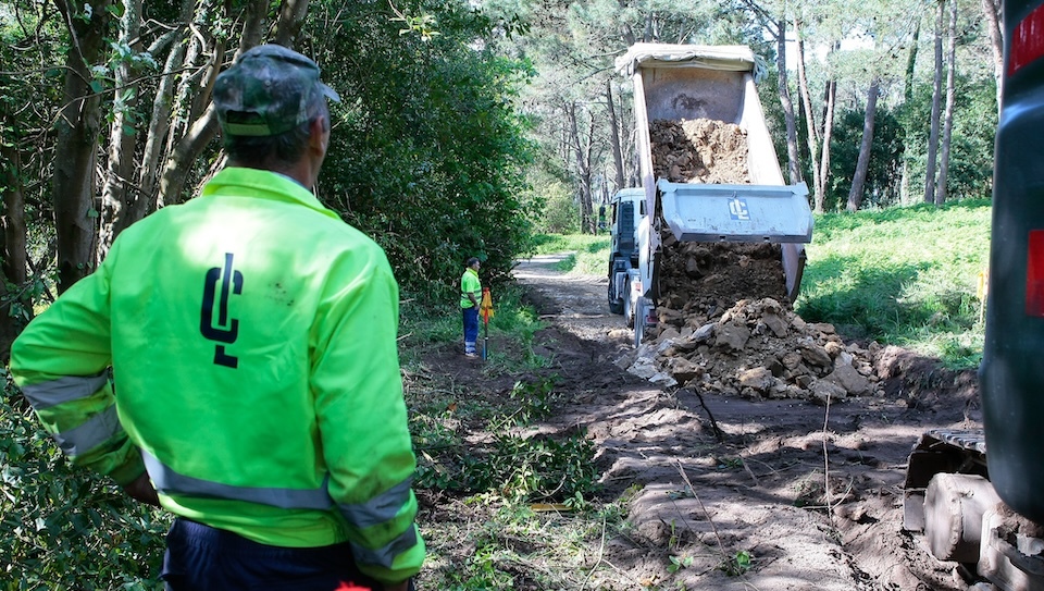 Obras aparcamento Balares 3