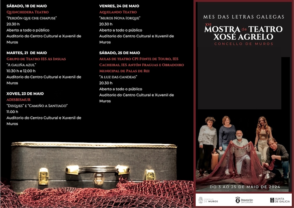 Programa Mostra de Teatro Xose Agrelo Muros 2024 2