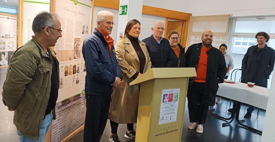 Rolda de prensa Fundacion Juana de Vega en Malpica