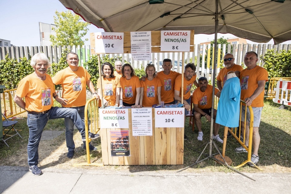 Xantar da Milagrosa Carballo 2023-Equipo