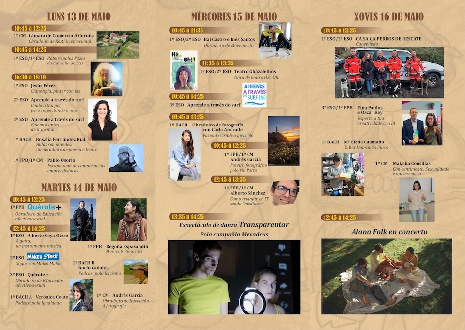 Prigrama Semana Cultural IES Baio 2024