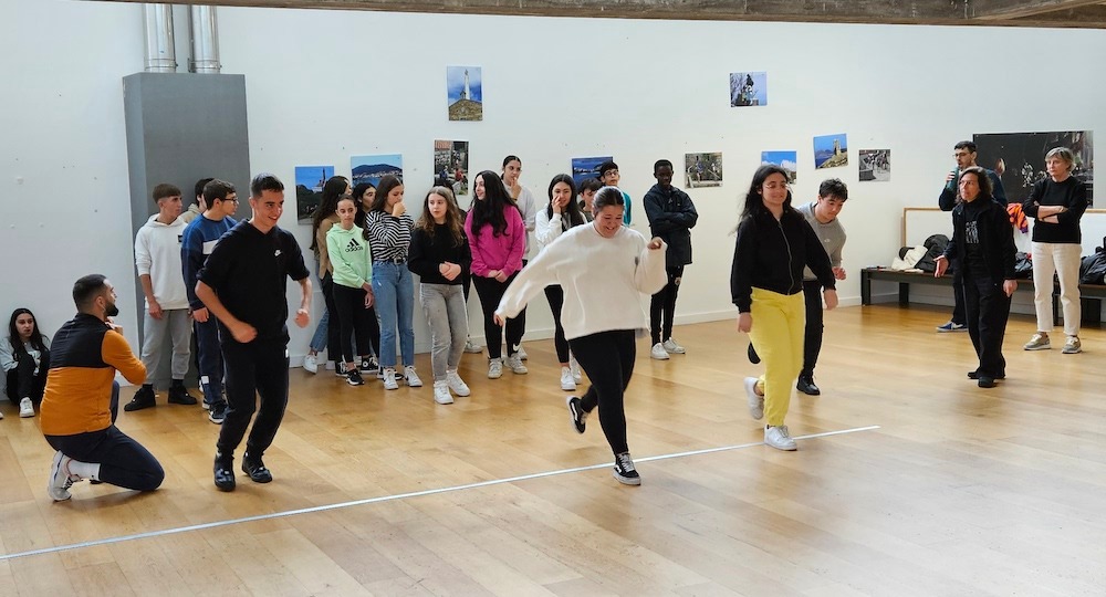 Obradoiro danza escora Ies Terra da Aguia