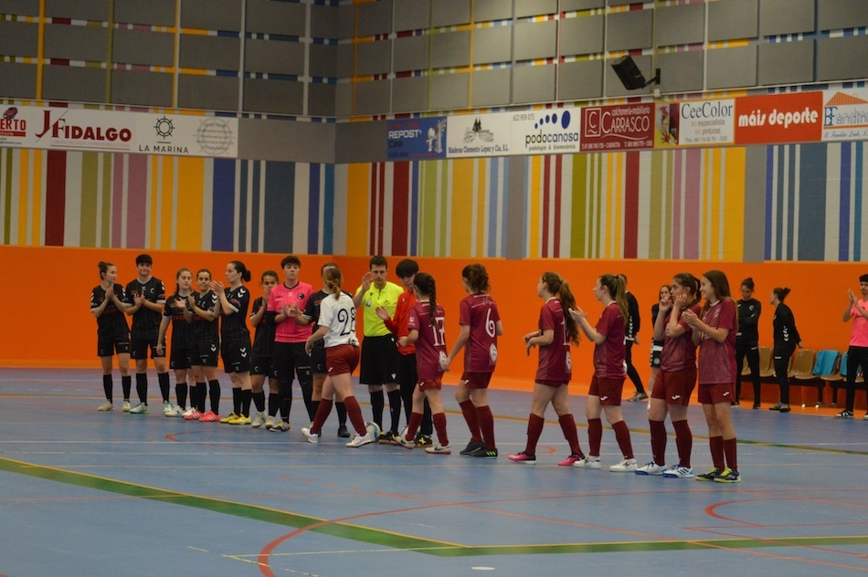 Partido do Fisober FSF ante o Composala no Conco