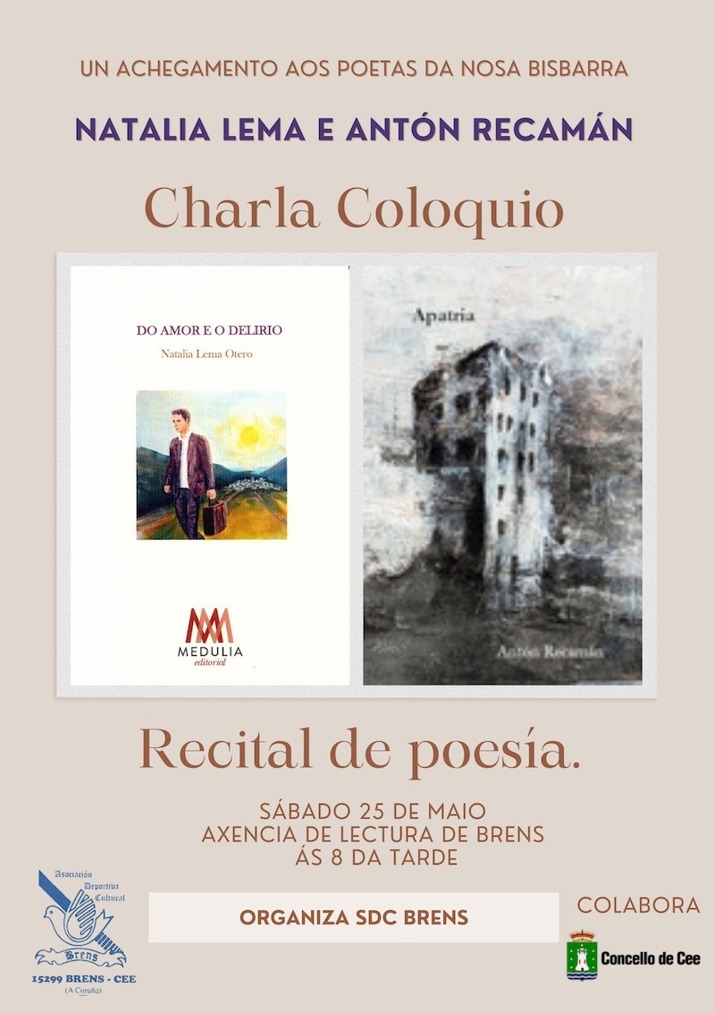 Charla en Brens con Natalia Lema e Anton Recaman