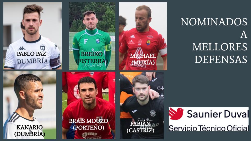 Finalistas Mellor Defensa Futbol da Costa QPC-2024