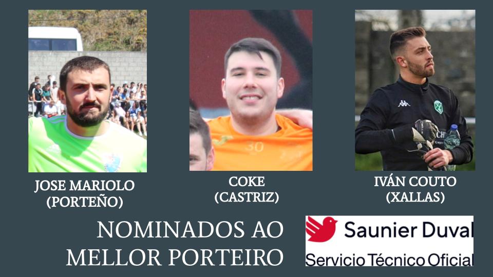 Finalistas Mellor Porteiro Futbol da Costa QPC-2024